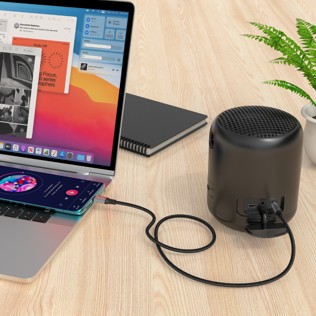 Scute Aux Audio Cable USB-C to 3.5mm Male