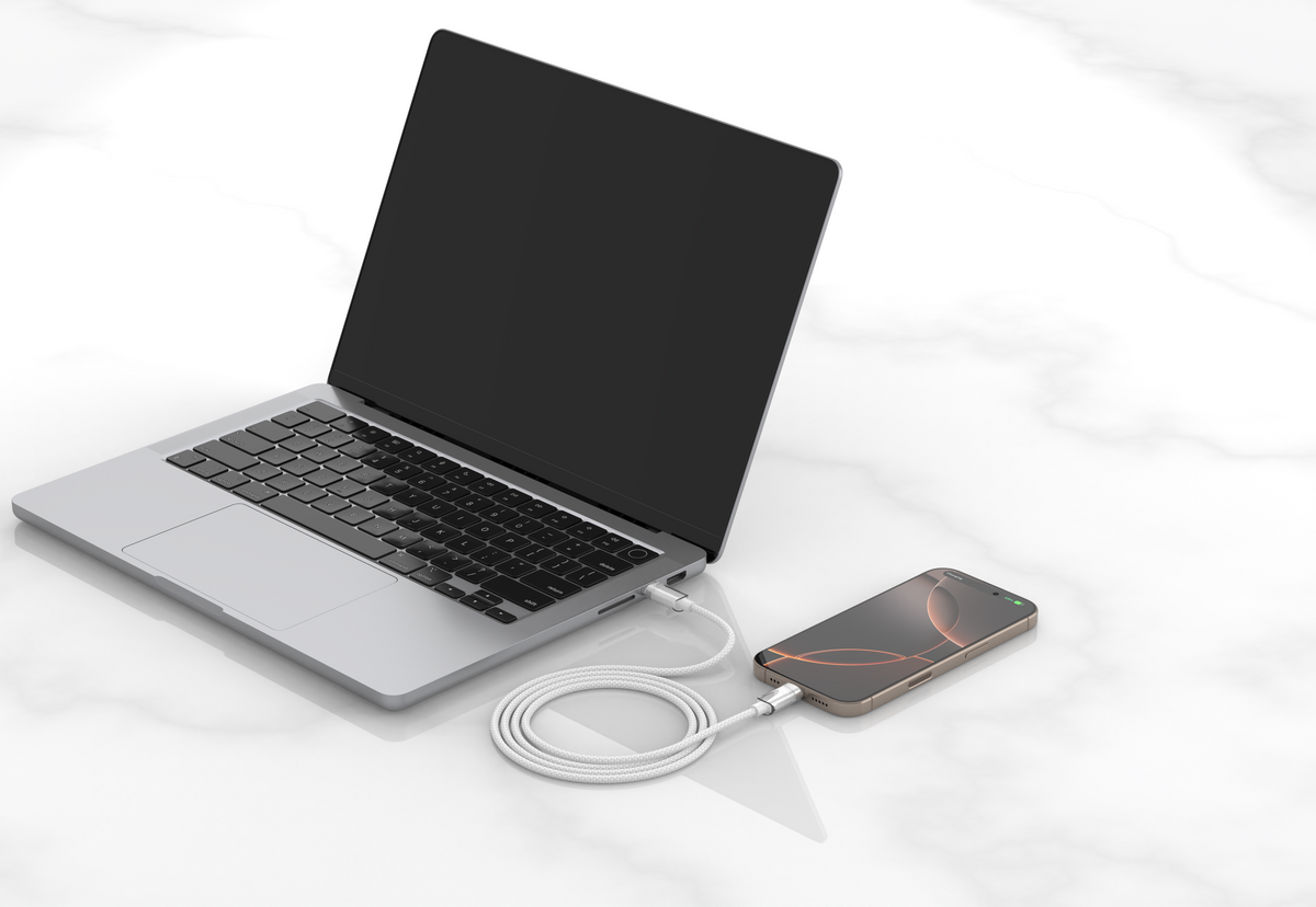 Scute CB11 Type-C to Lightning Fast Charging Cable – Transparent (iPhone)