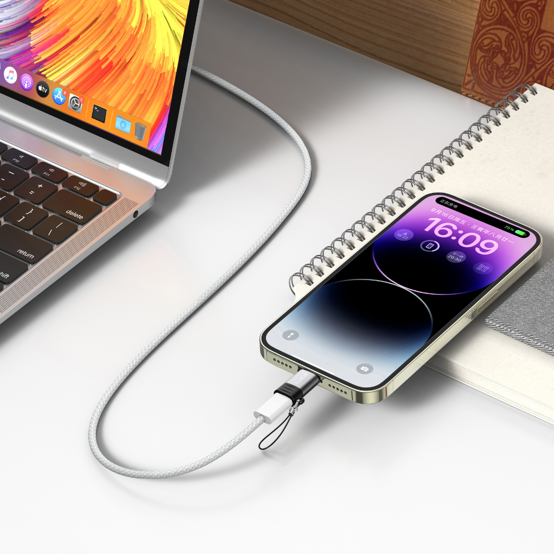 Scute OTG Adapter Type-C Female to Lightning Male