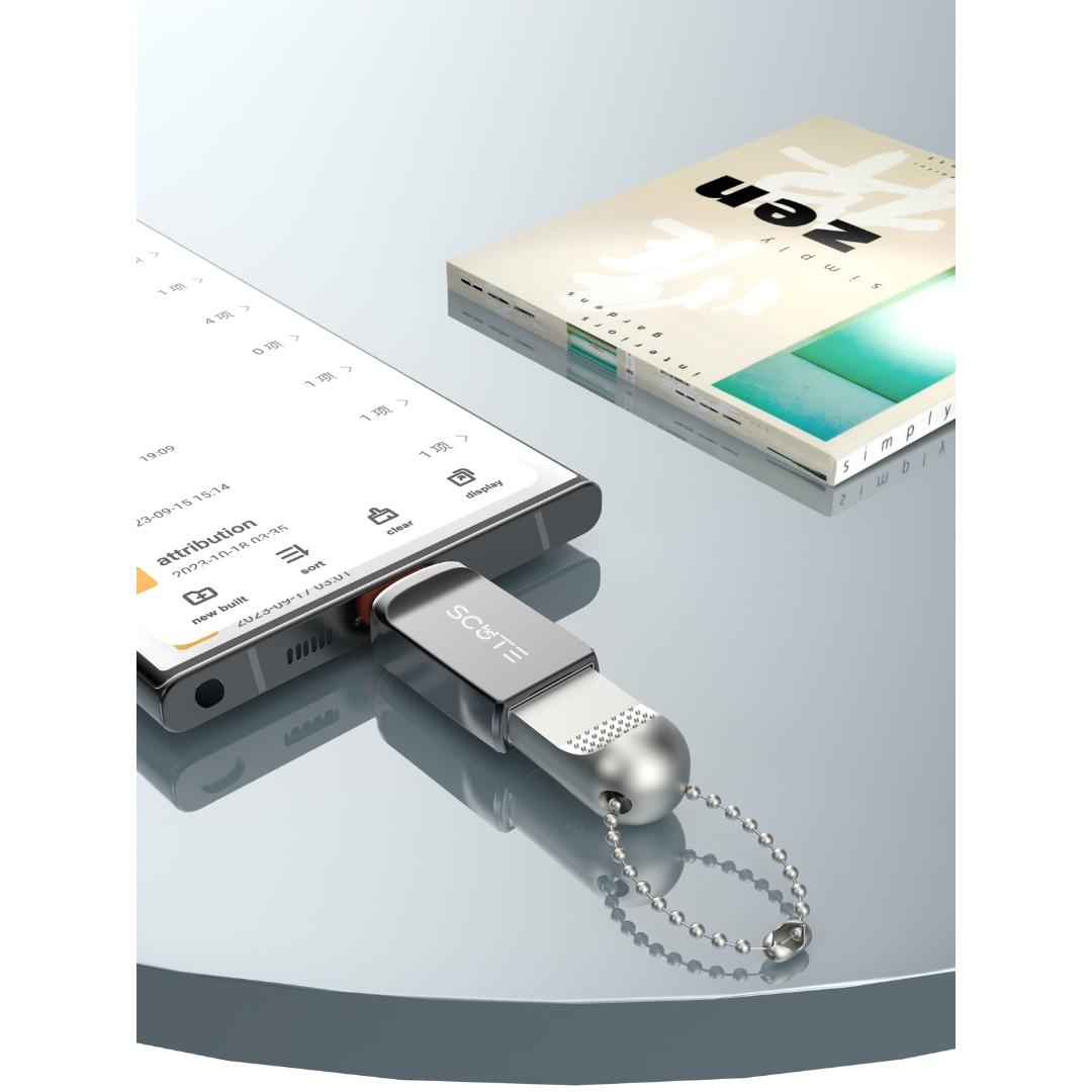 Scute OTG Adapter USB A Female to Type-C Male