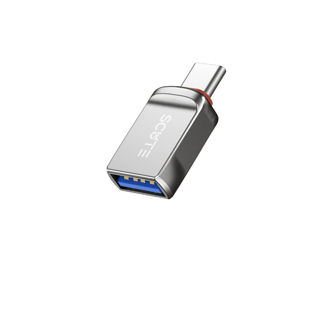 Scute OTG Adapter USB A Female to Type-C Male