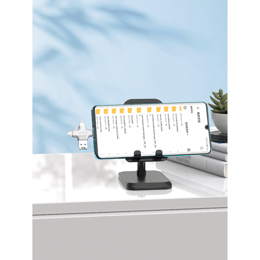 Scute CR10 Card Reader Type-C & USB-A 2-in-1