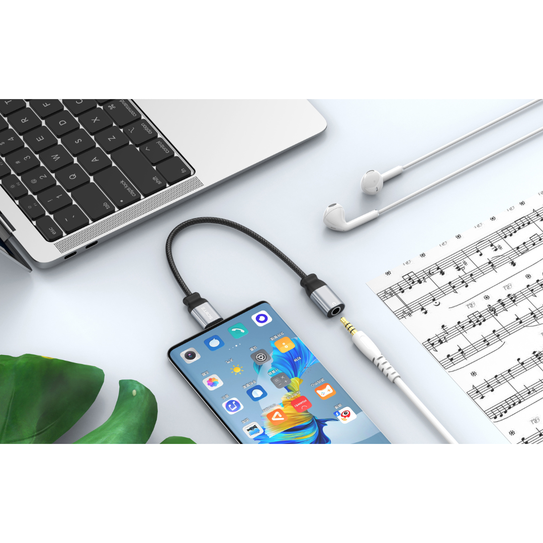 Scute AC8 Digital Audio Converter Type-C 3.5mm Female