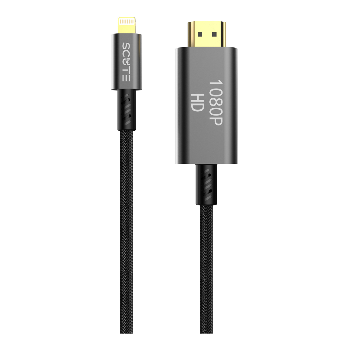 Scute HC11 HDMI Cable Lightning to HDMI 1080P
