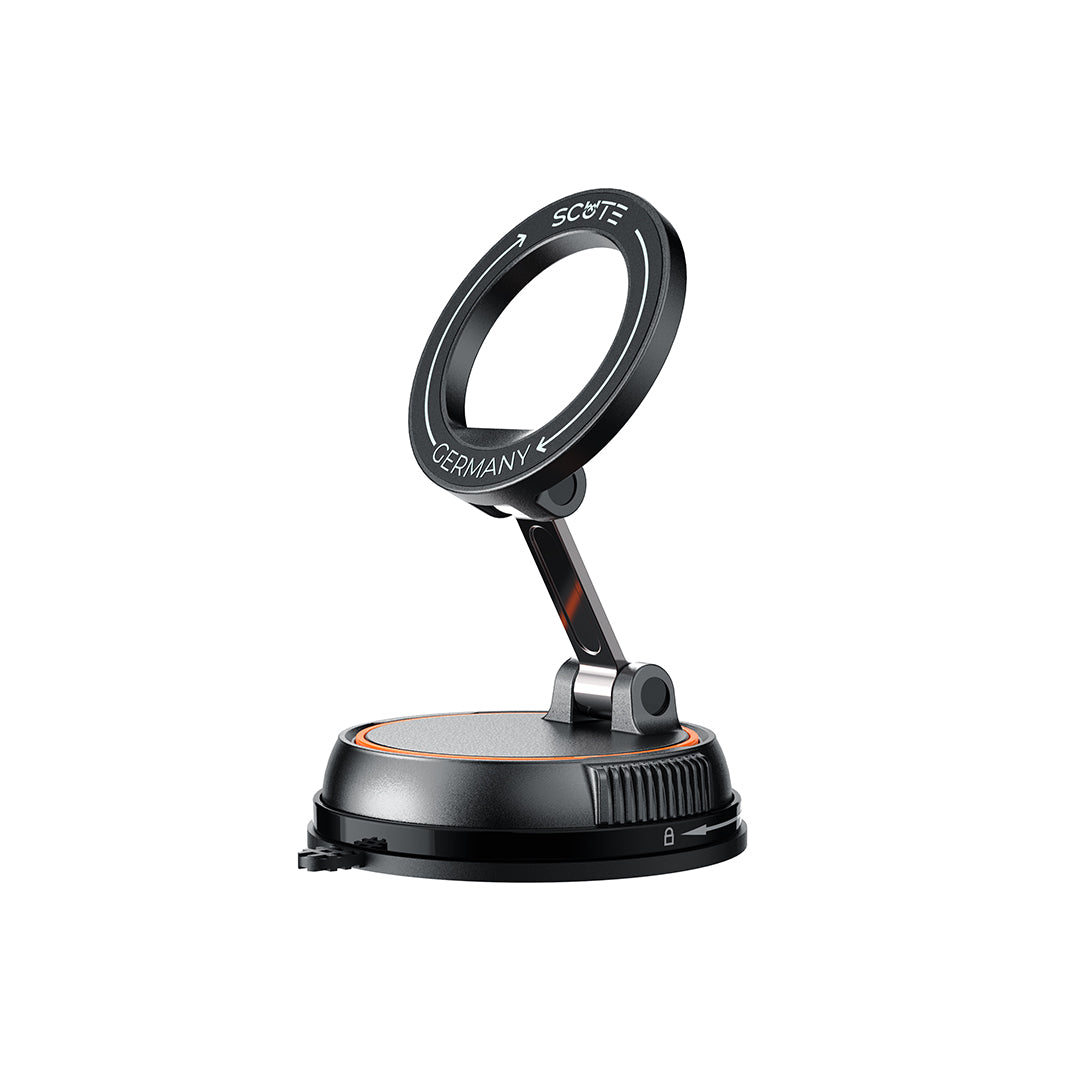 Scute Mgnetic Car Phone Holder With Suction Cup Base -SCH12