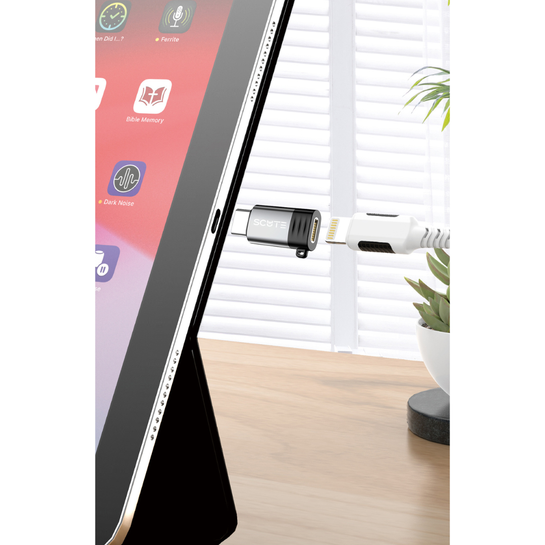 Scute OT9 OTG Adapter Lightning Female to Type-C Male